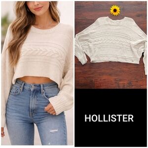 HOLLISTER CROPED SWEATER 🌟